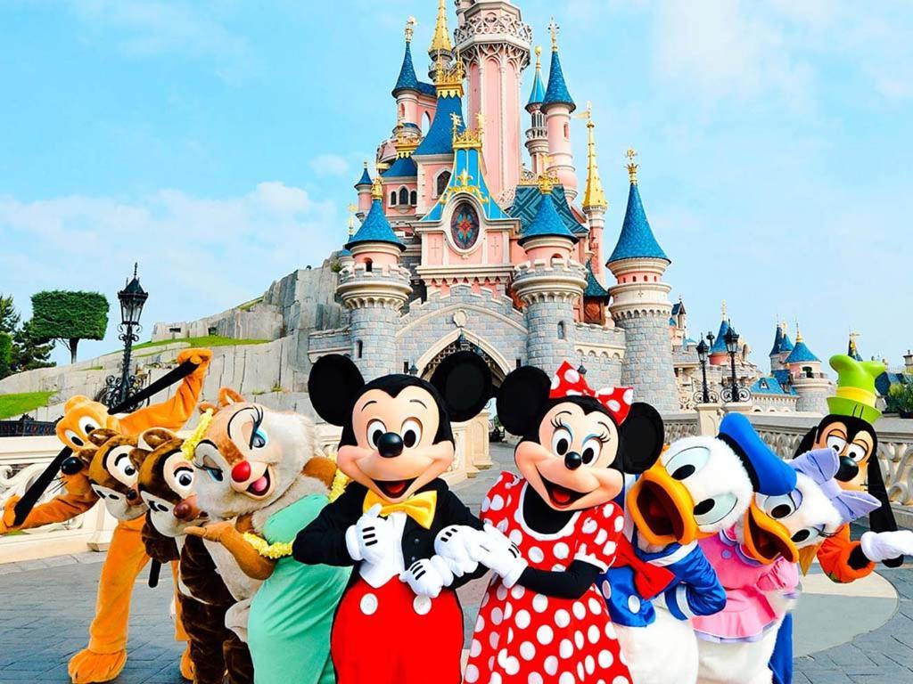Sesame Duplex Disneyland Paris Netflix 6 Personnes Et 1 Bebe Avec Parking رومافييي المظهر الخارجي الصورة
